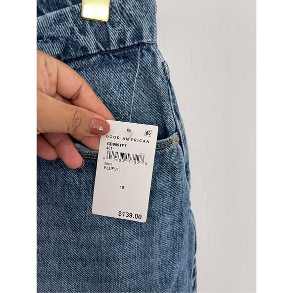 GOOD AMERICAN Good Boy Jeans Size 30 NWT - Picture 5 of 9